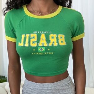 Brazil crop top